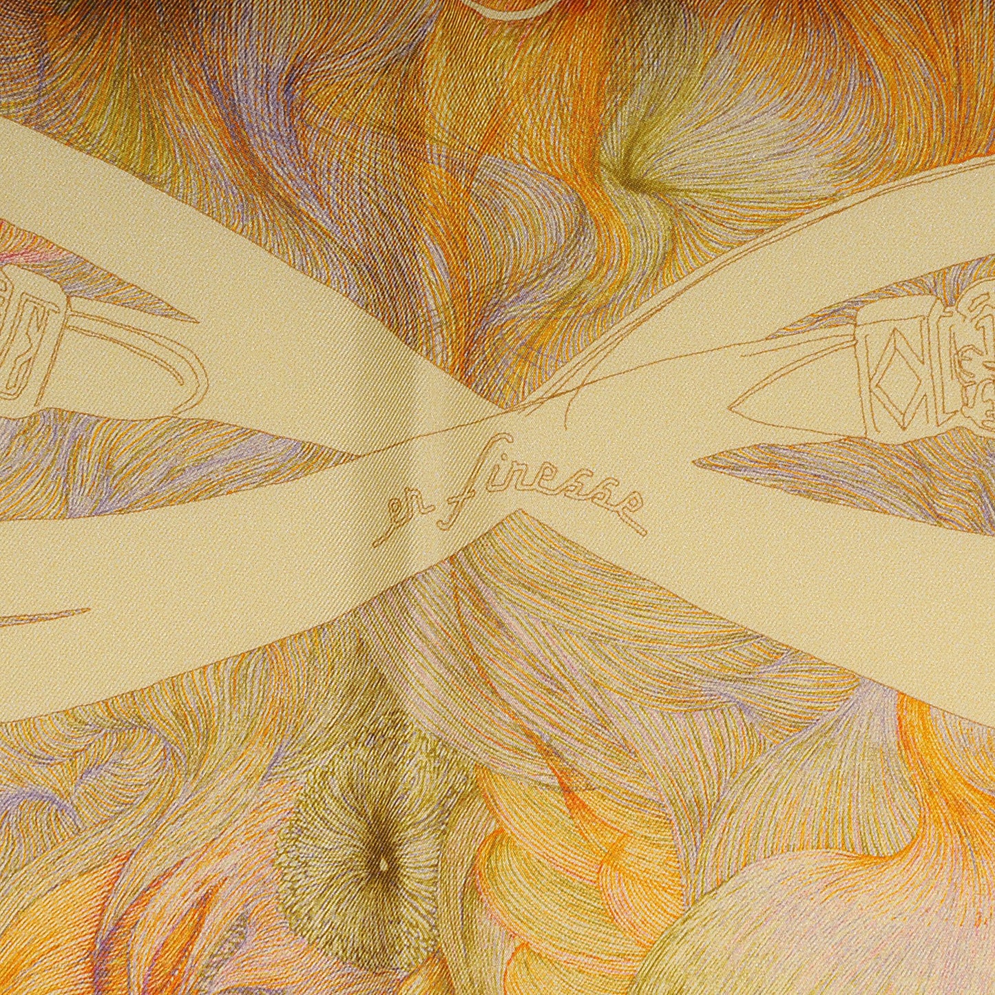 Silk Brides De Gala En Finesse Scarf 90