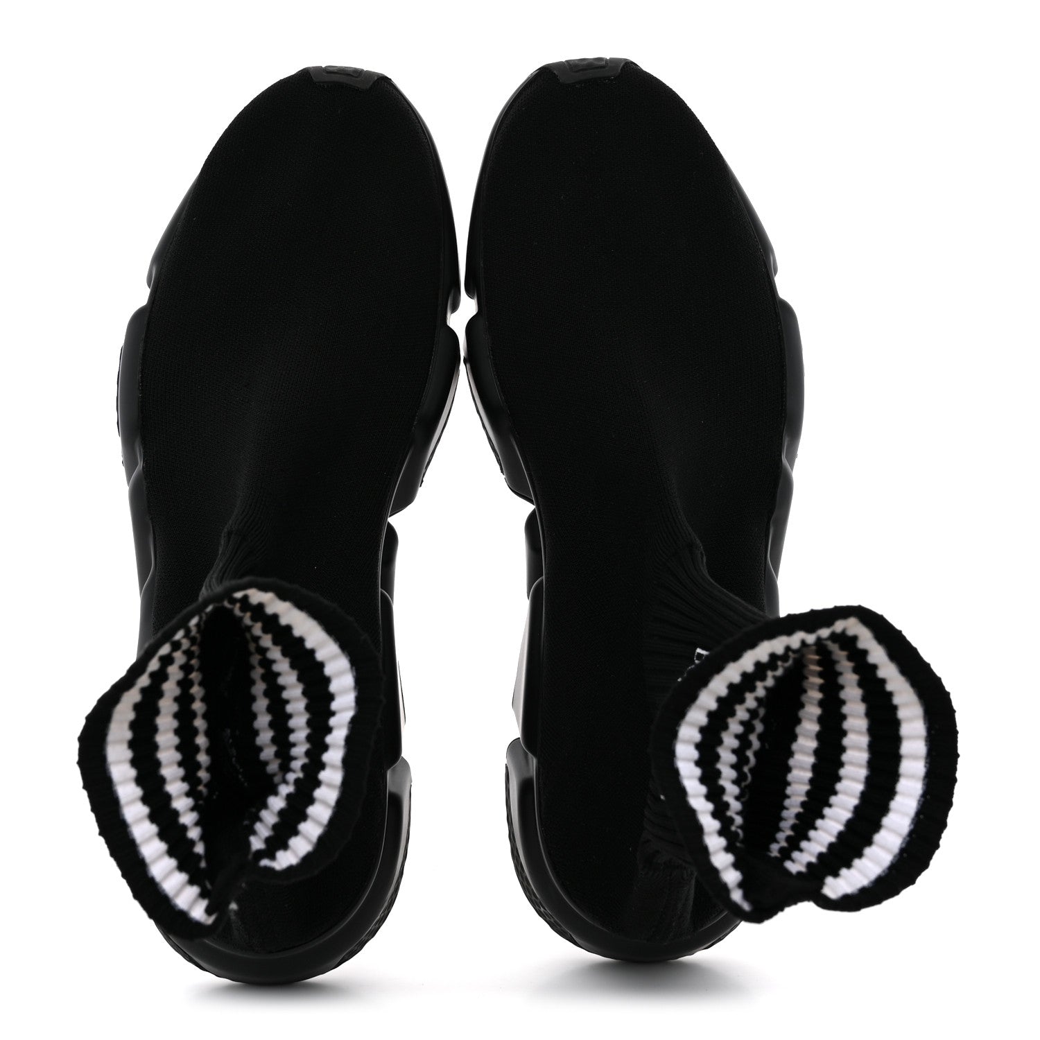 Balenciaga X ADIDAS Neoprene Knit Mens Speed 3.0 Sneakers 44 Black 2 of 10