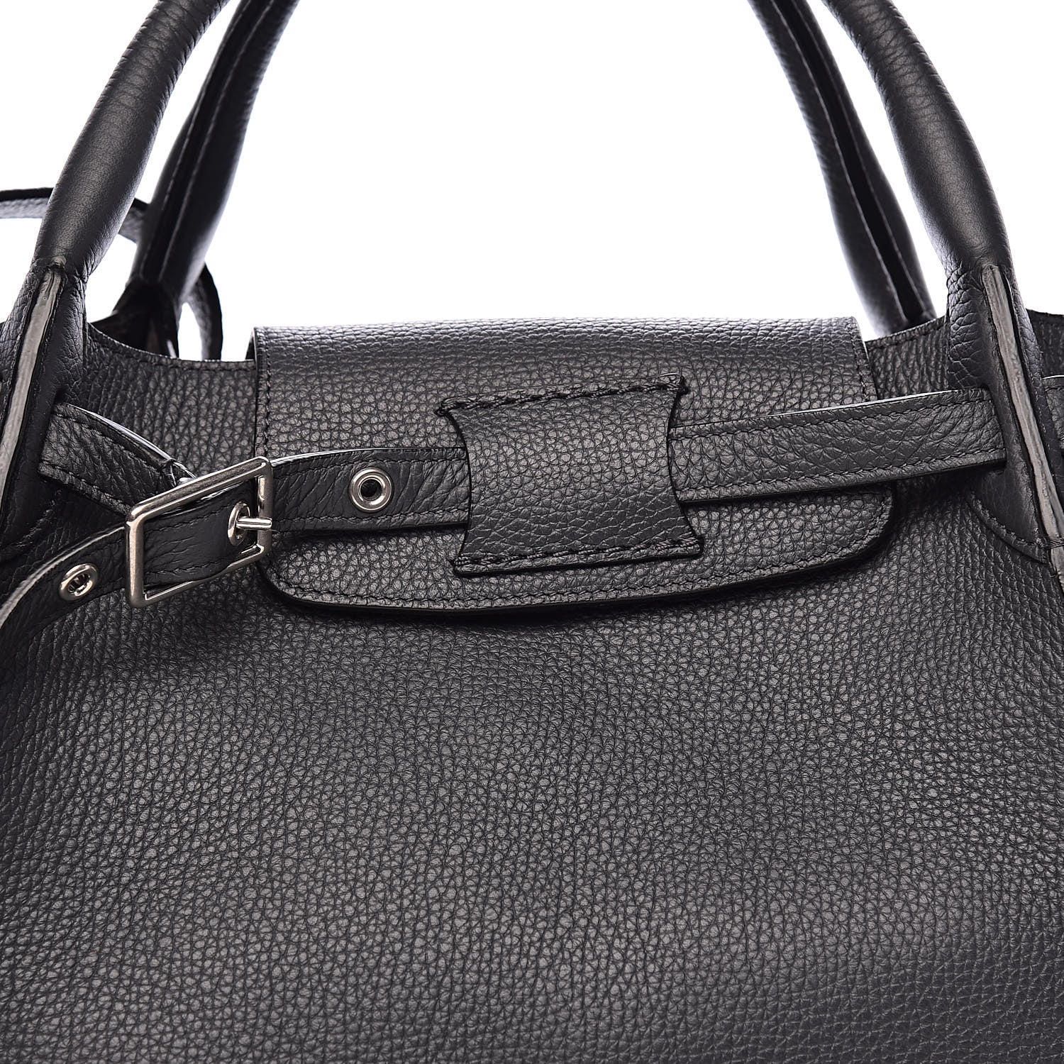 Celine Supple Grained Calfskin Small Long Strap Big Bag Anthracite 10 of 10
