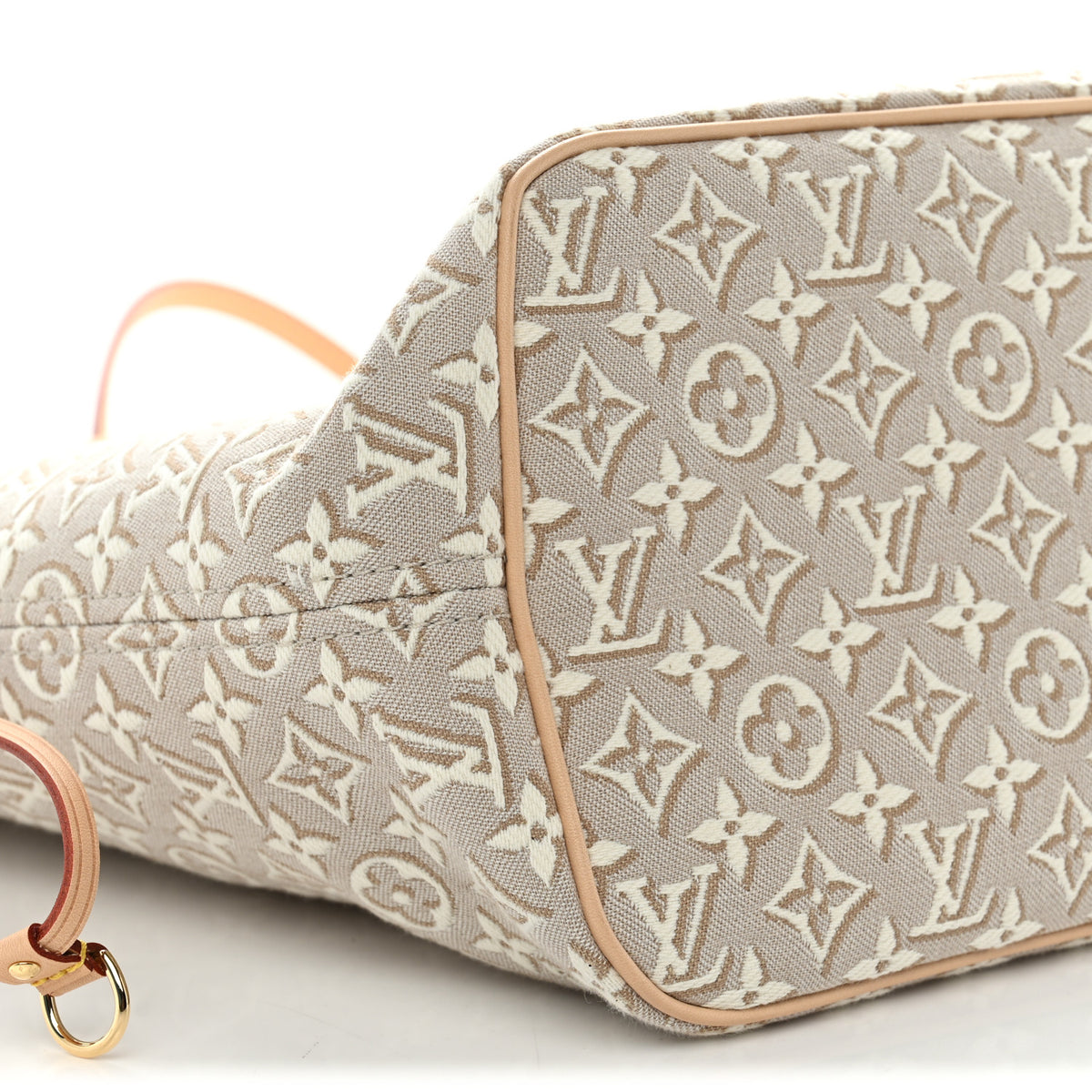 Louis Vuitton Jacquard Monogram Embleme Neverfull MM Peuplier 14 of 17