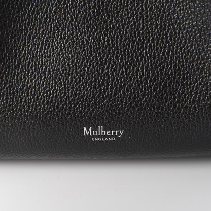 Mulberry Metallic Heavy Grain Small Iris Tote Black 13 of 14