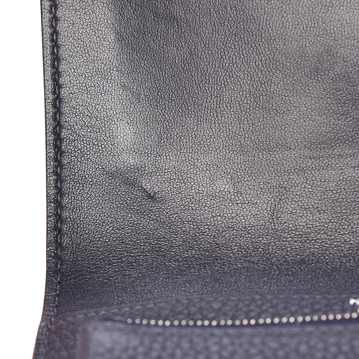 Togo Dogon Compact Wallet Bleu Nuit