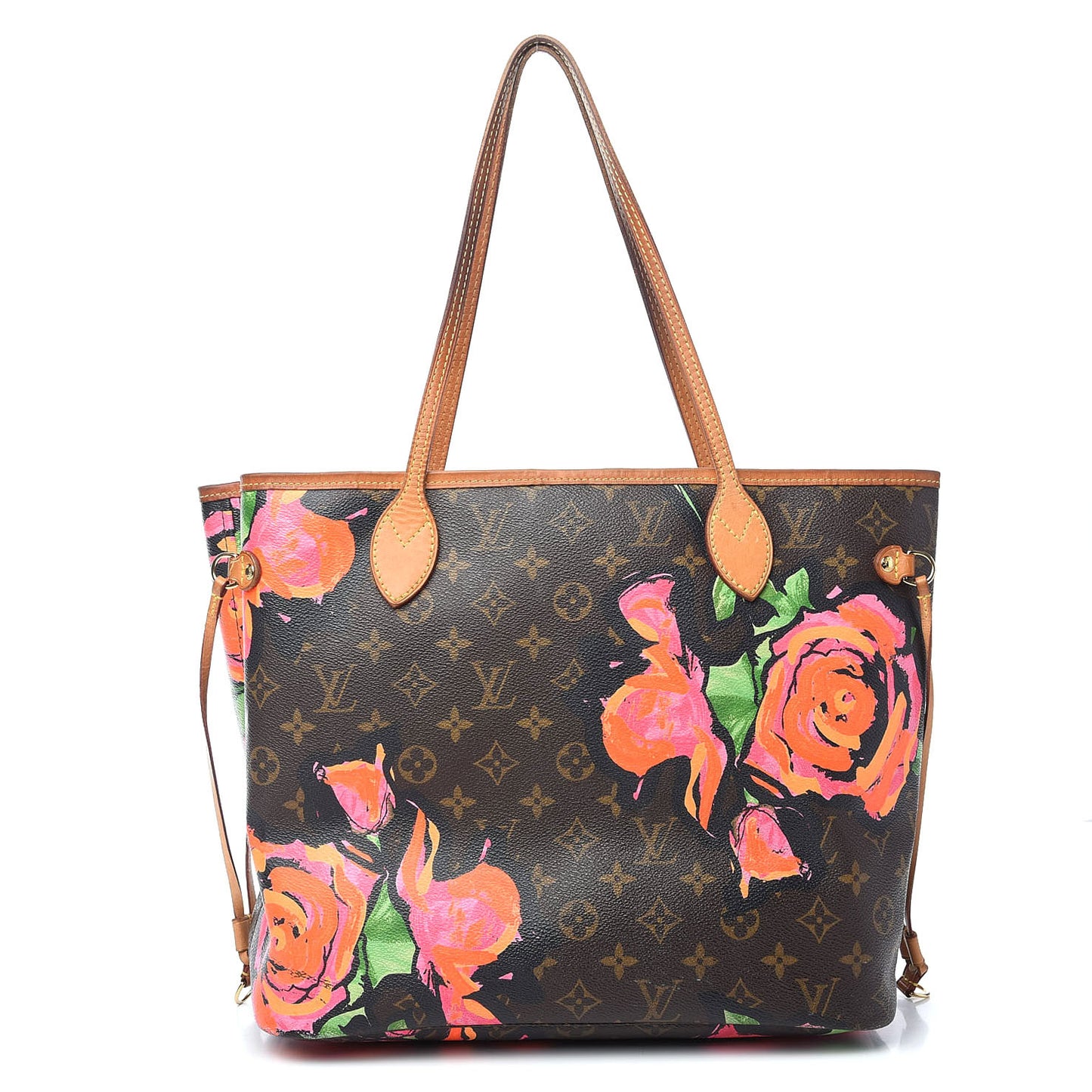 Monogram Roses Neverfull MM