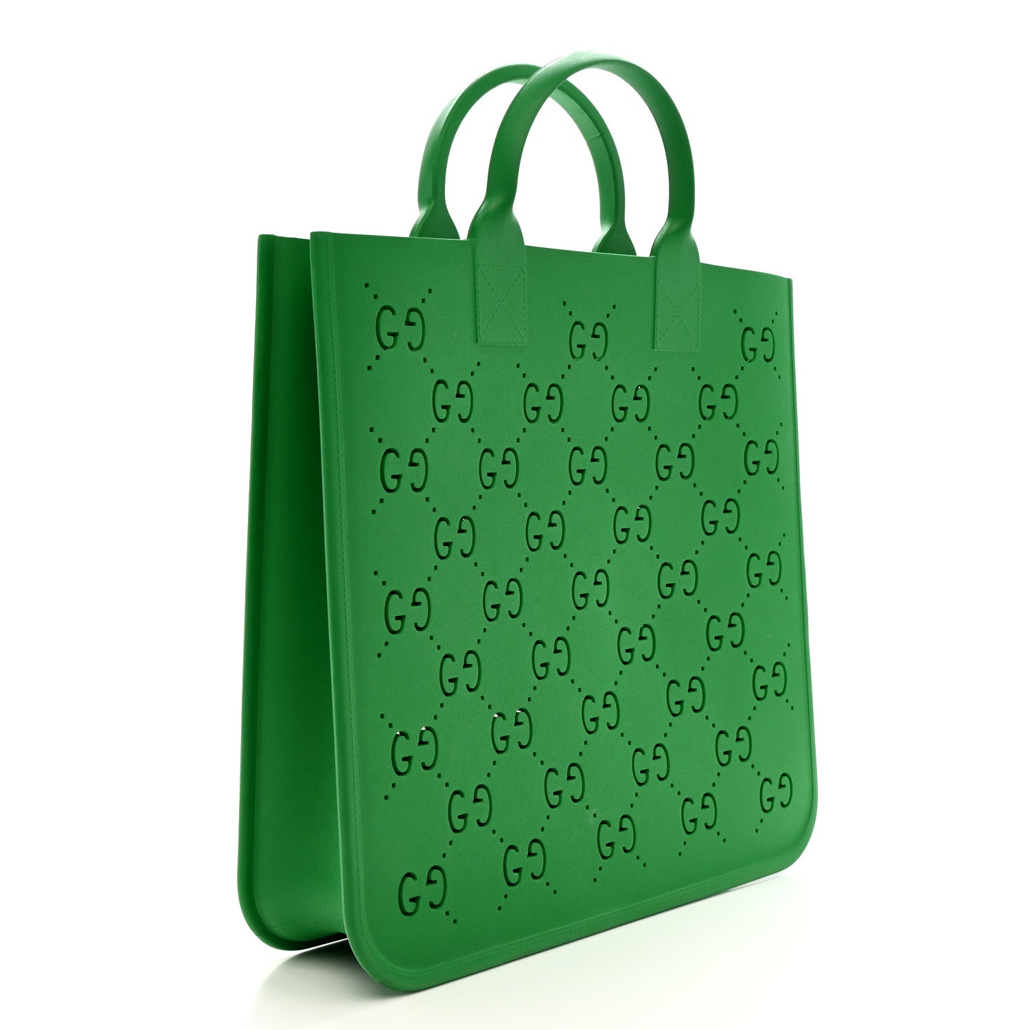 Gucci Rubber Kids GG Tote New Shamarock 3 of 9