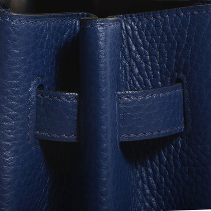 Hermes Taurillon Clemence Birkin 35 Bleu de Prusse 19 of 23