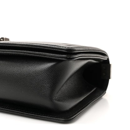 Chanel Caviar Quilted Medium Boy Flap Black 10 of 11