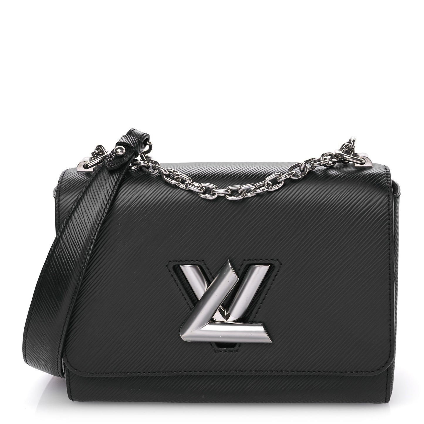 Epi Twist Shoulder Bag MM Black