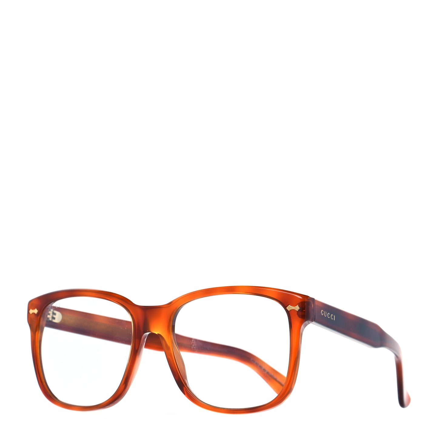 Acetate Square Frame Eyeglasses GG1134/S Tortoise