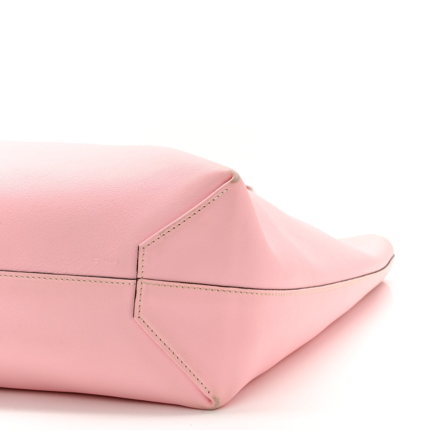 Taurillon Clemence Double Sens 45 Reversible Tote Rose Sakura Bougainvillea