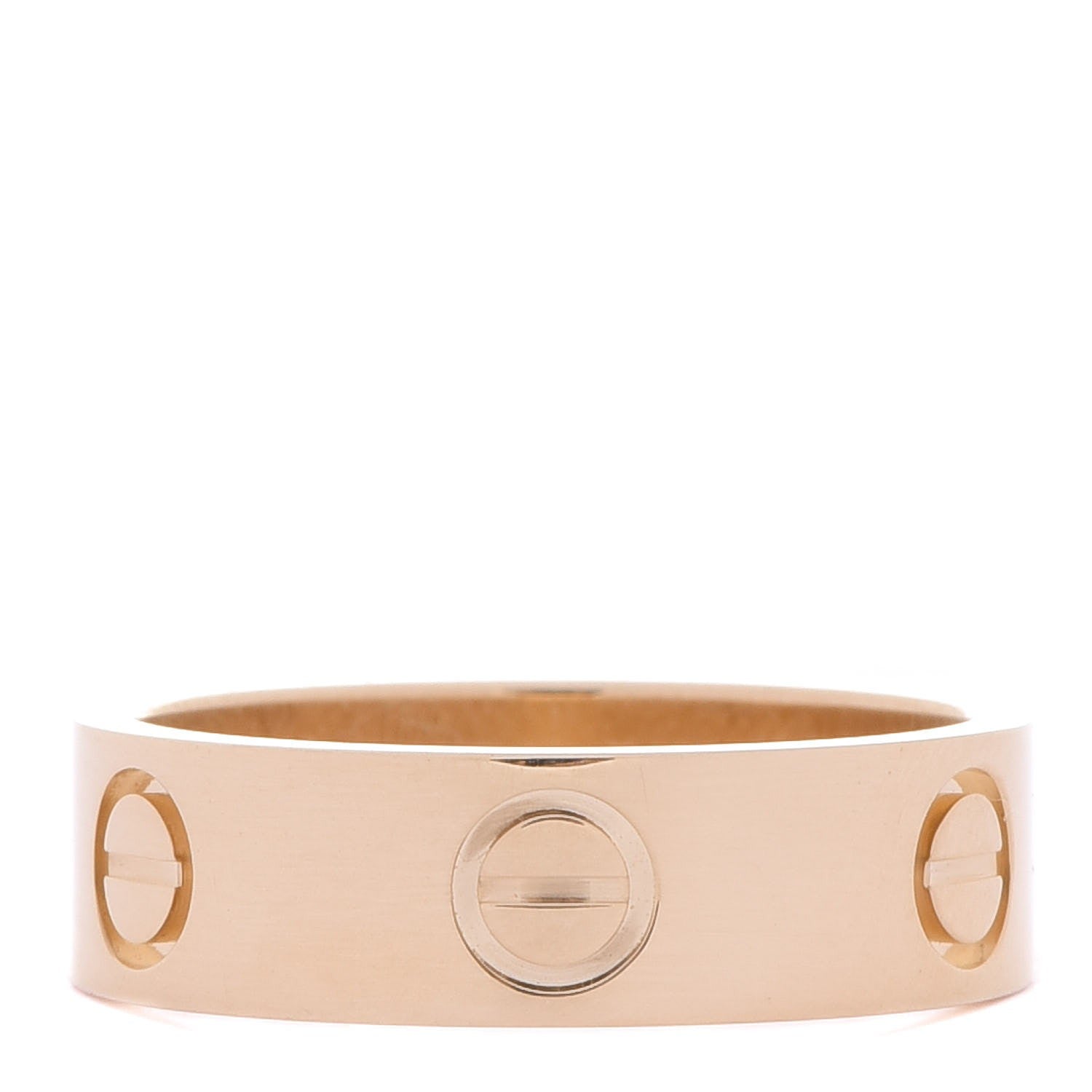 Cartier 18K Yellow Gold 5.5mm LOVE Ring 52 6 3 of 5