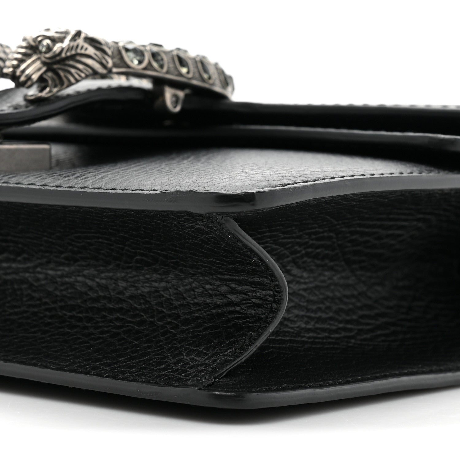 Gucci Calfskin Mini Dionysus Shoulder Bag Black 8 of 9