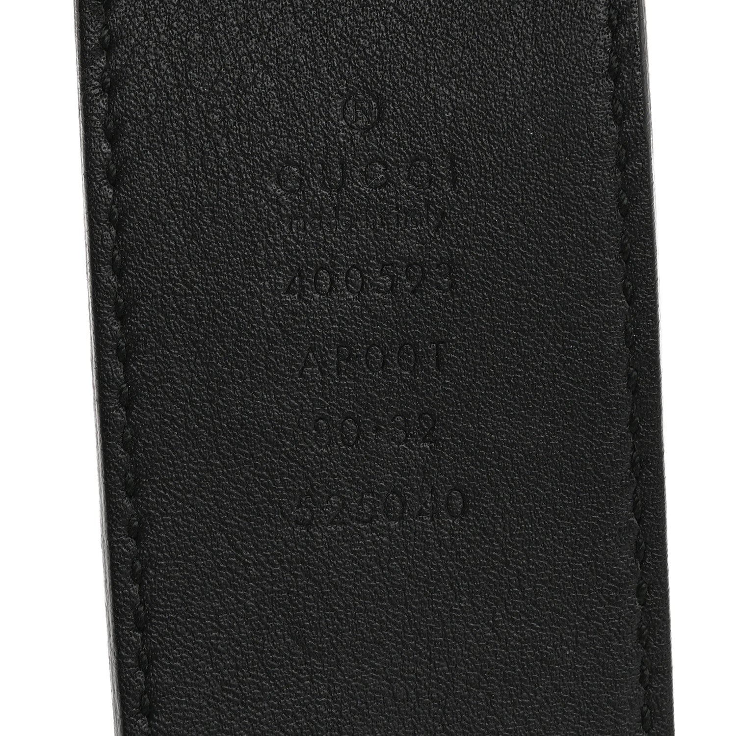 Gucci Calfskin Double G 40mm Belt 80 32 Black 5 of 7