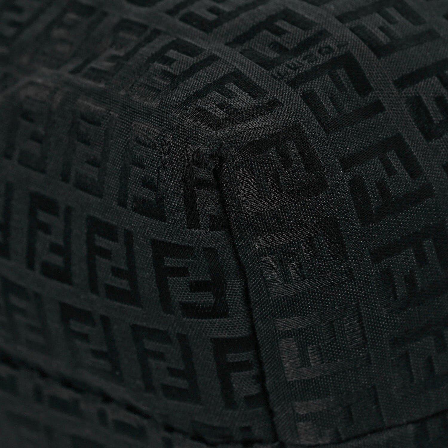 Fendi Zucchino Shopping Tote Black 8 of 16