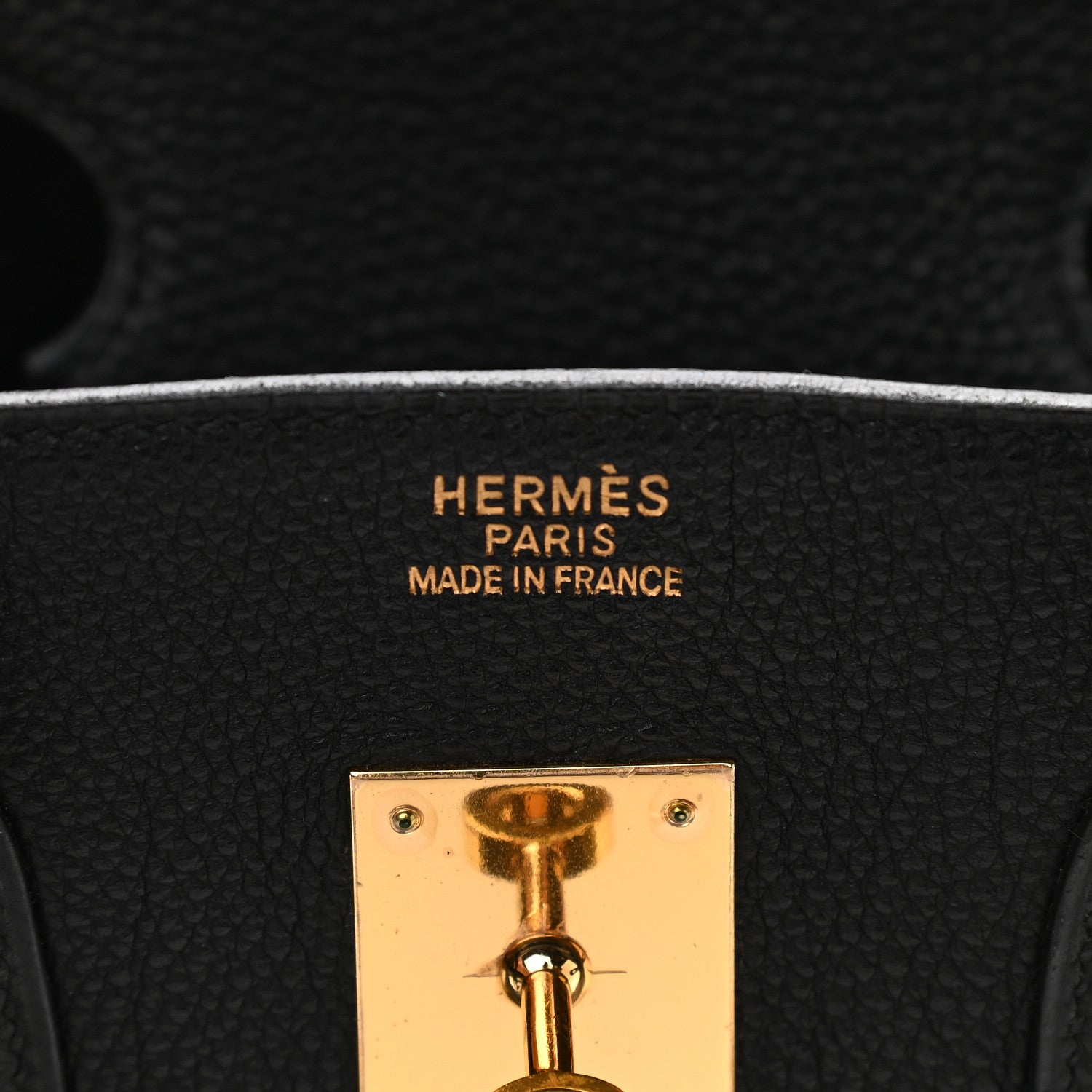 Hermes Togo Birkin 35 Black 5 of 9