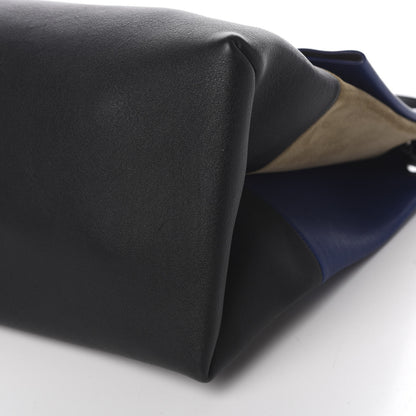 Celine Calfskin Suede All Soft Shoulder Bag Indigo 9 of 9