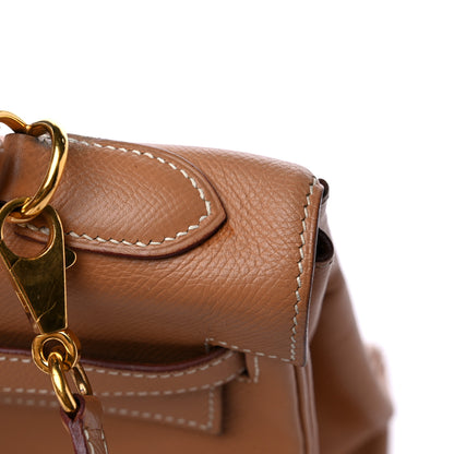 Hermes Courchevel Kelly Retourne 32 Naturelle 16 of 18