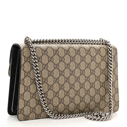 Gucci GG Supreme Monogram Small Dionysus Shoulder Bag Black 3 of 8