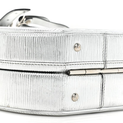 Louis Vuitton Metallic Epi Petite Boite Chapeau Silver 9 of 13