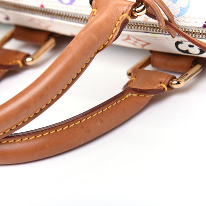 Louis Vuitton Monogram Multicolor Speedy 30 White 28 of 29