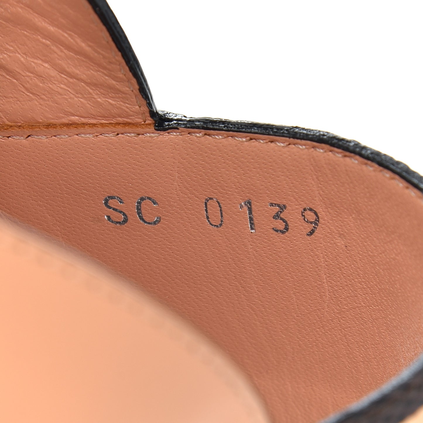 Calfskin Damier Ebene Passenger Flat Sandals 36 Venus Pink