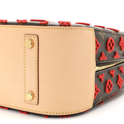 Louis Vuitton Monogram Tuffetage Deauville Cube Red 10 of 10