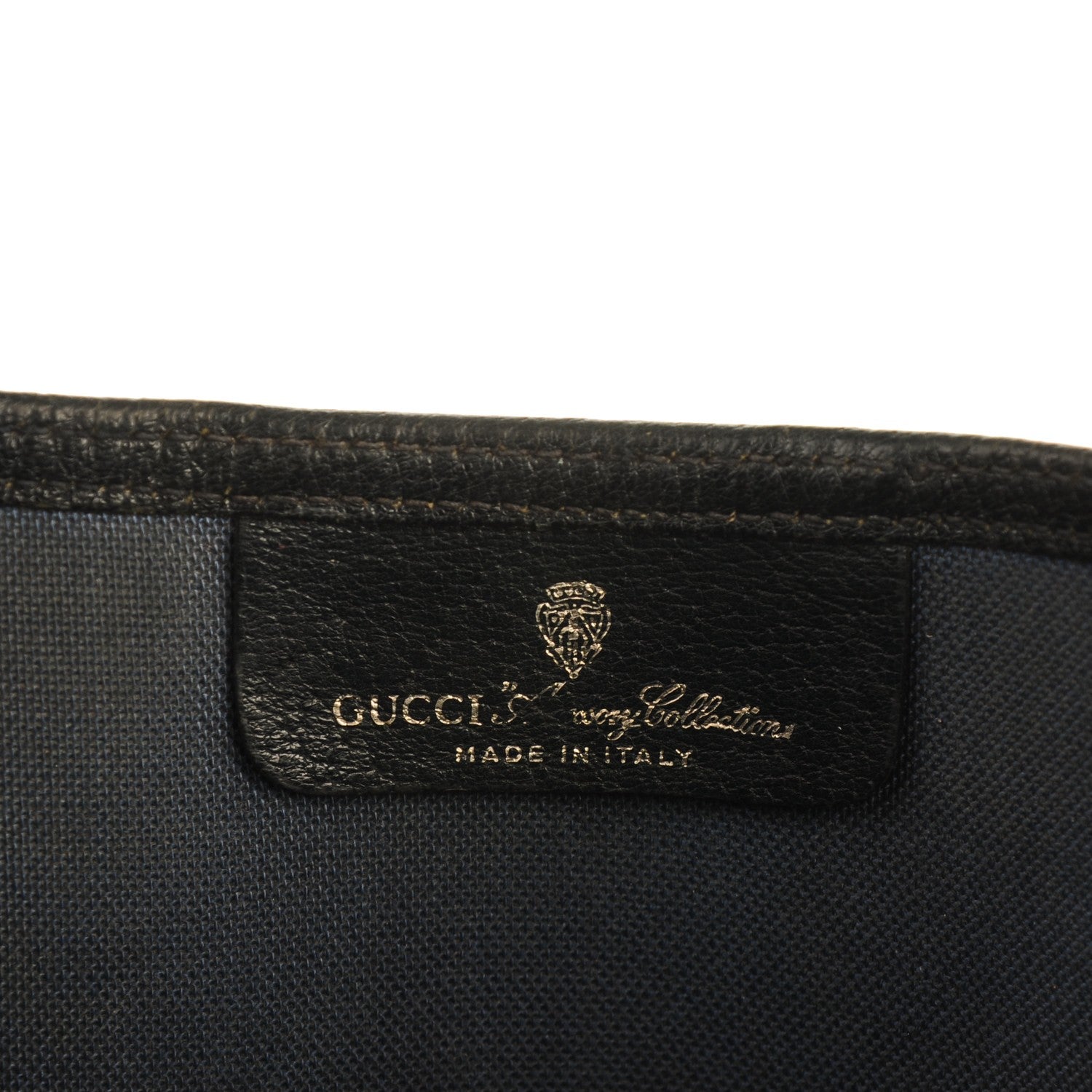 Gucci GG Plus Monogram Shoulder Bag Navy 7 of 11