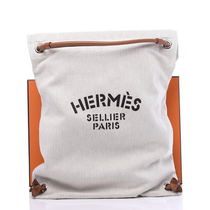 Hermes Toile Swift Maline Bag Gold Craie 9 of 9