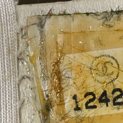 Chanel Metallic Caviar Quilted Grand Shopping Tote GST Pearl 7 of 11