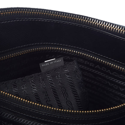 Prada Saffiano Large Galleria Double Zip Tote Black 7 of 8