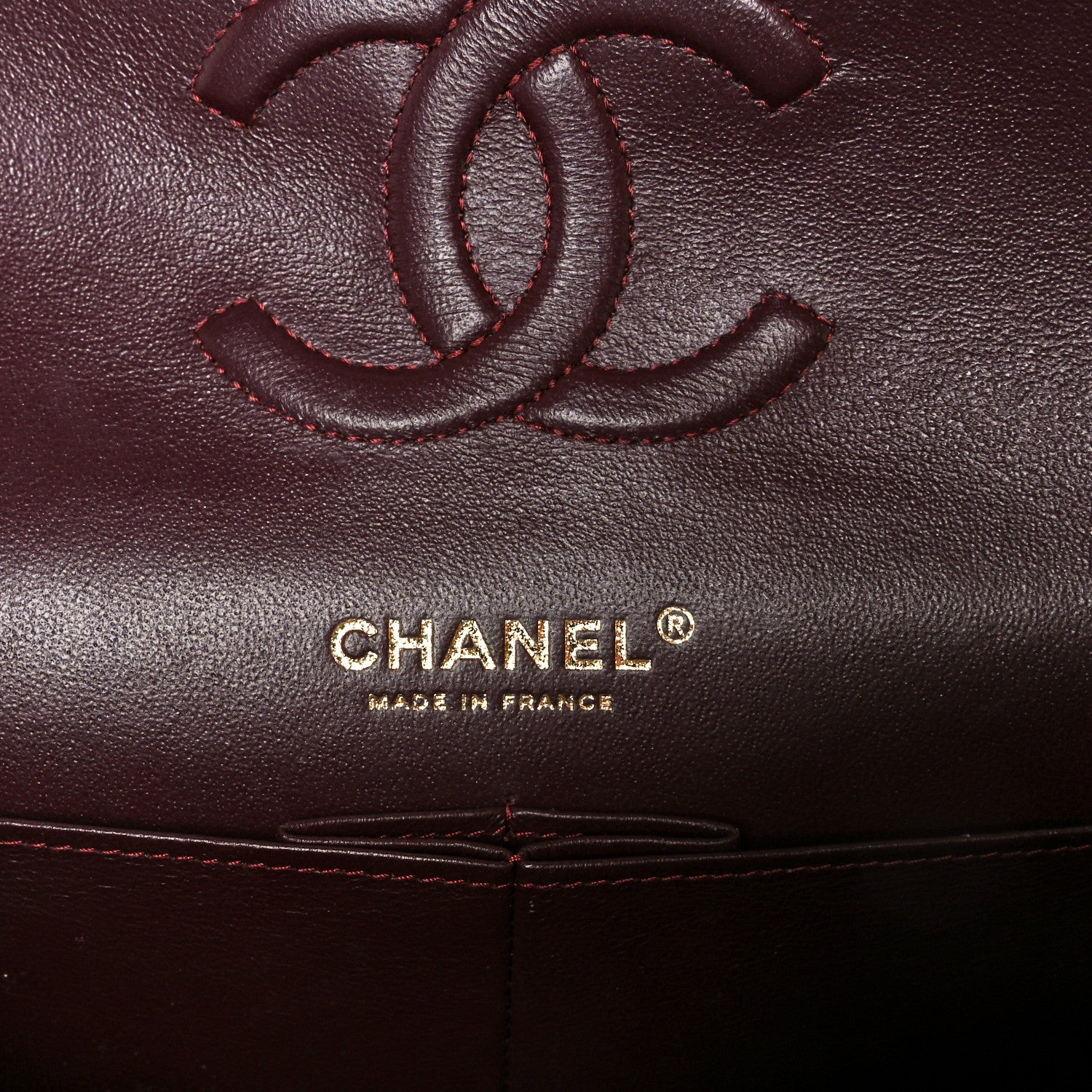 Chanel Lambskin Quilted Medium Double Flap Black 6 of 11