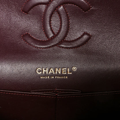 Chanel Lambskin Quilted Medium Double Flap Black 6 of 11