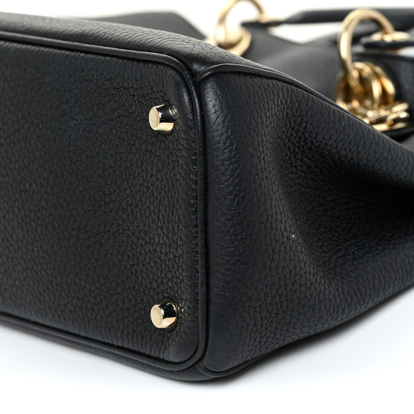 Bullcalf Medium Diorissimo Tote Black Rose Indien
