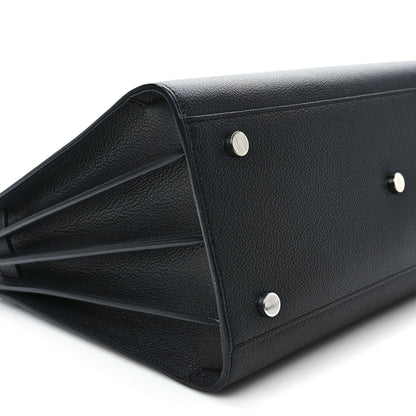 Saint Laurent Grained Calfskin Small Sac De Jour Black 7 of 8