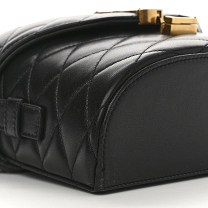 Saint Laurent Lambskin Matelasse Monogram June Box Bag Black 8 of 11