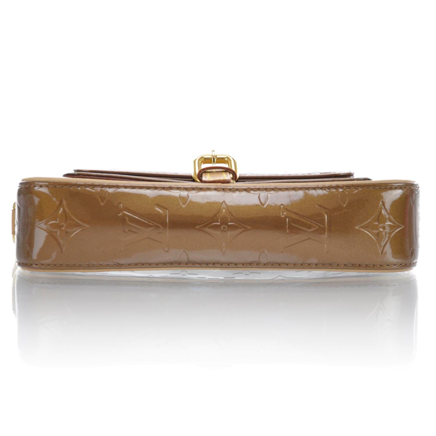 Louis Vuitton Vernis Christie MM Bronze 4 of 9