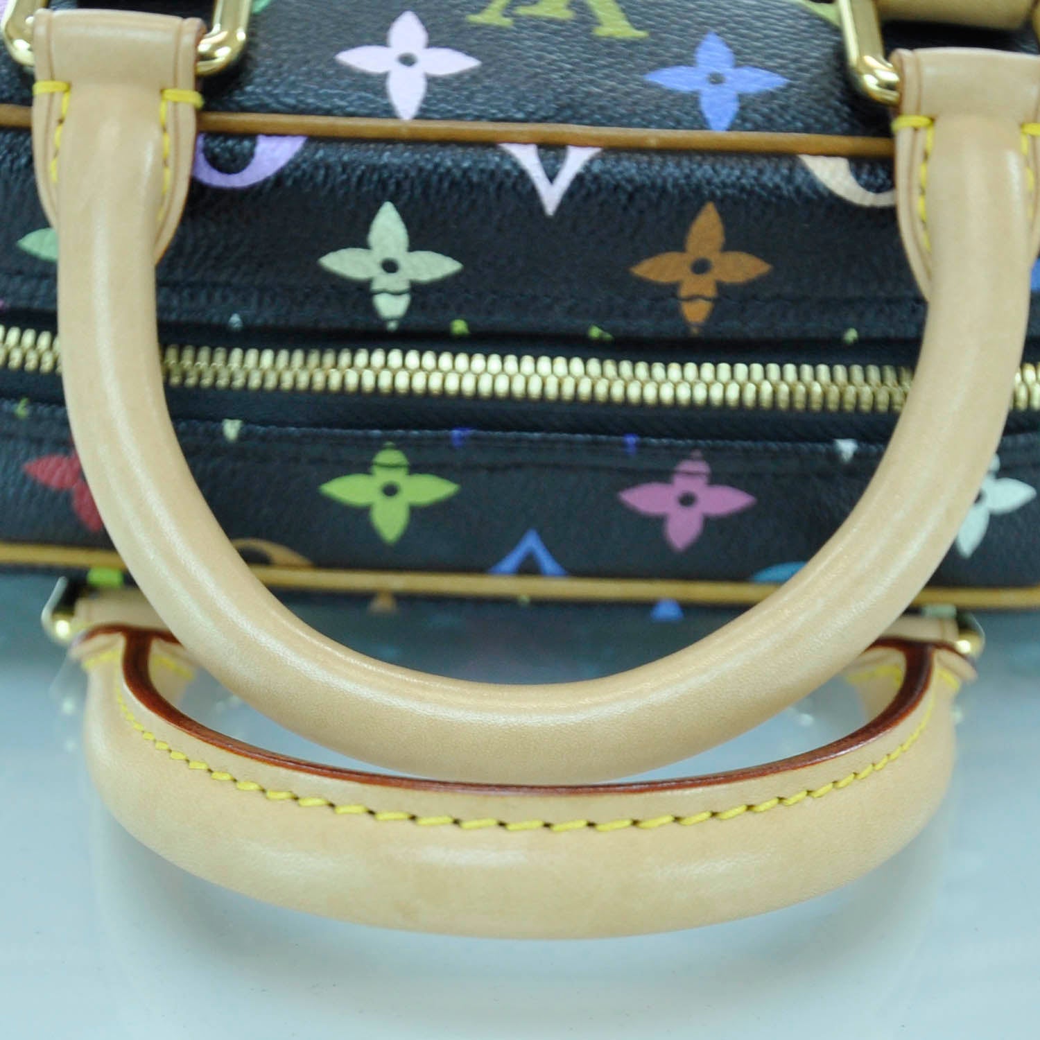 Louis Vuitton Monogram Multicolor Trouville Black 8 of 12
