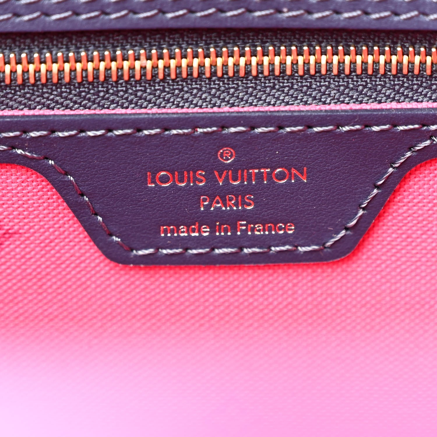 Louis Vuitton Monogram Giant Spring In The City Neverfull MM Midnight Fuchsia 8 of 12