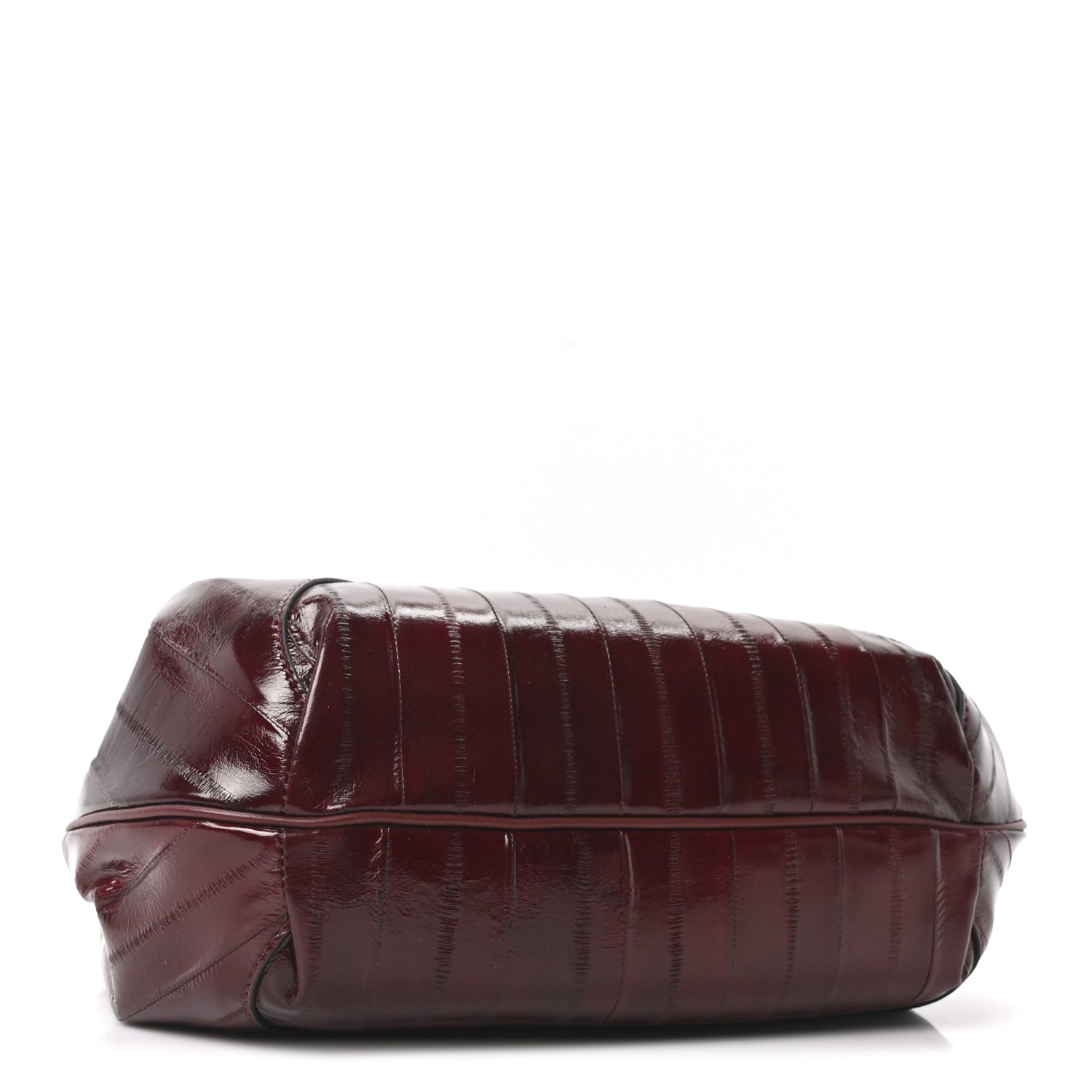 Fendi Inlaid Hagfish Pequin Small Spy Wine 4 of 11