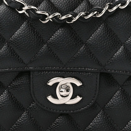 Chanel Caviar Quilted Small Double Flap Black 9 of 13