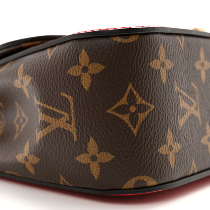 Louis Vuitton Patent Calfskin Monogram Cherrywood BB Scarlet 9 of 10