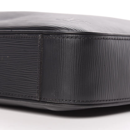 Louis Vuitton Epi Dandy MM Briefcase Black 10 of 11