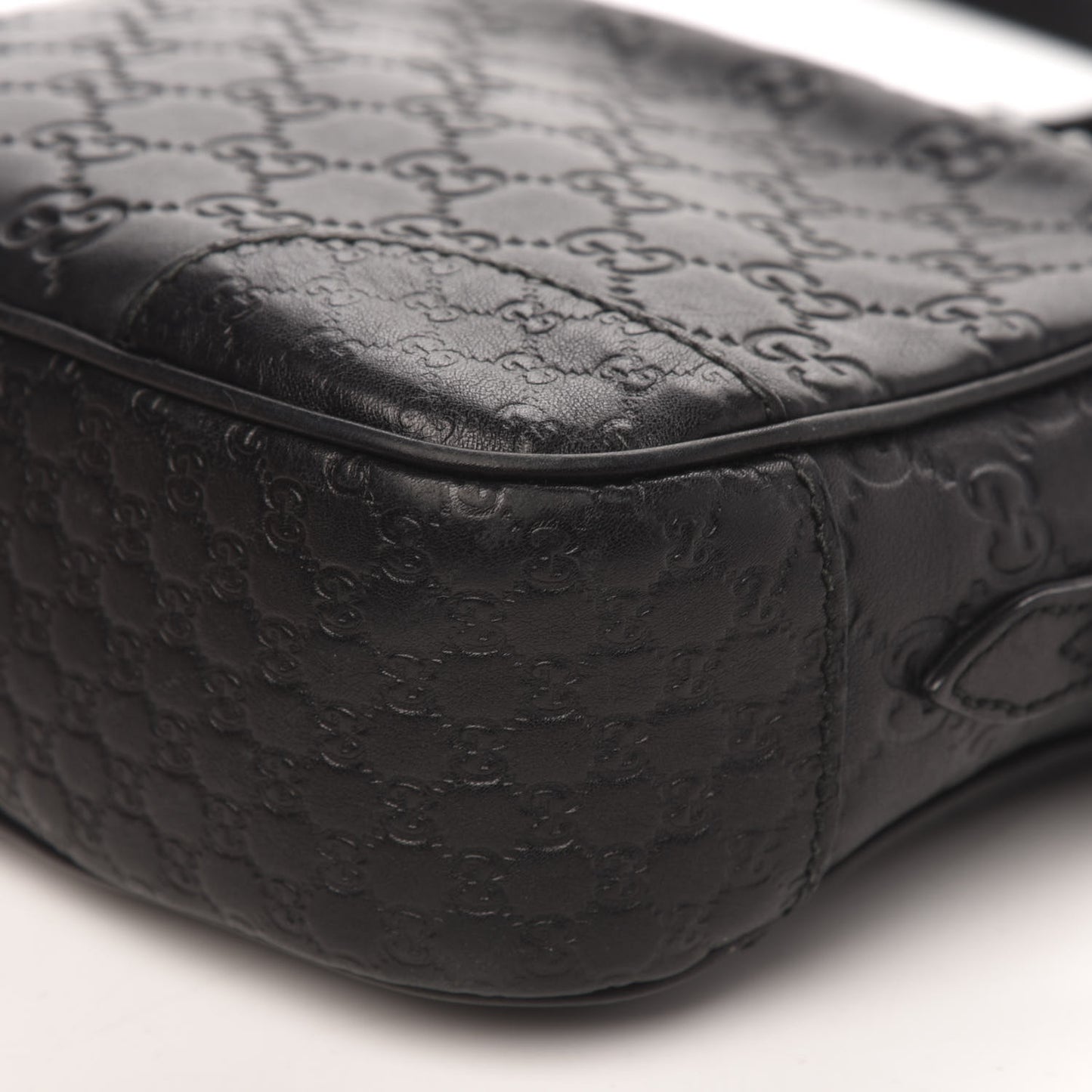 Guccissima Mini Bree Messenger Bag Black