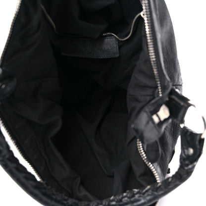 Balenciaga Chevre Giant 21 Silver Hardware Day Hobo Black 5 of 18