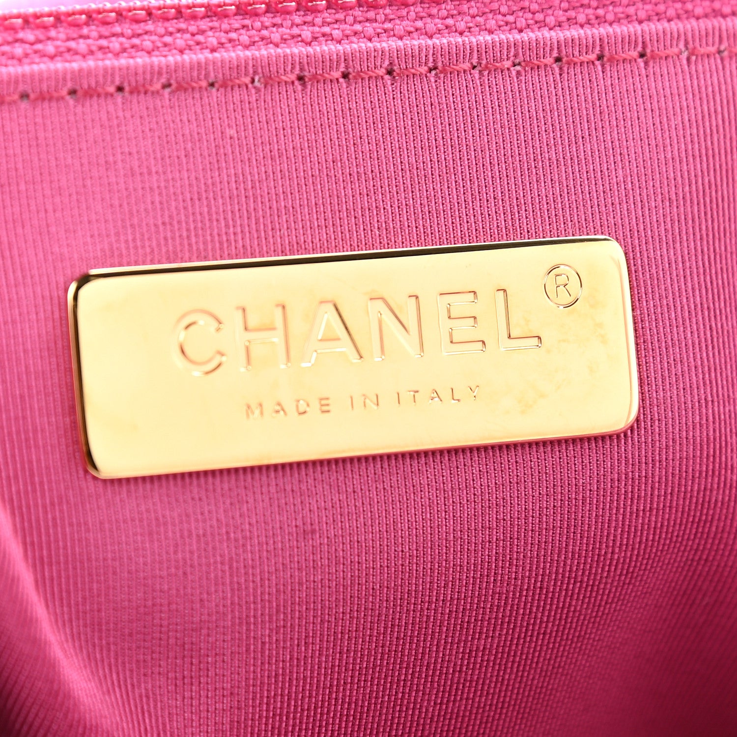 Chanel Lambskin Quilted Medium Chanel 19 Flap Purple 6 of 9