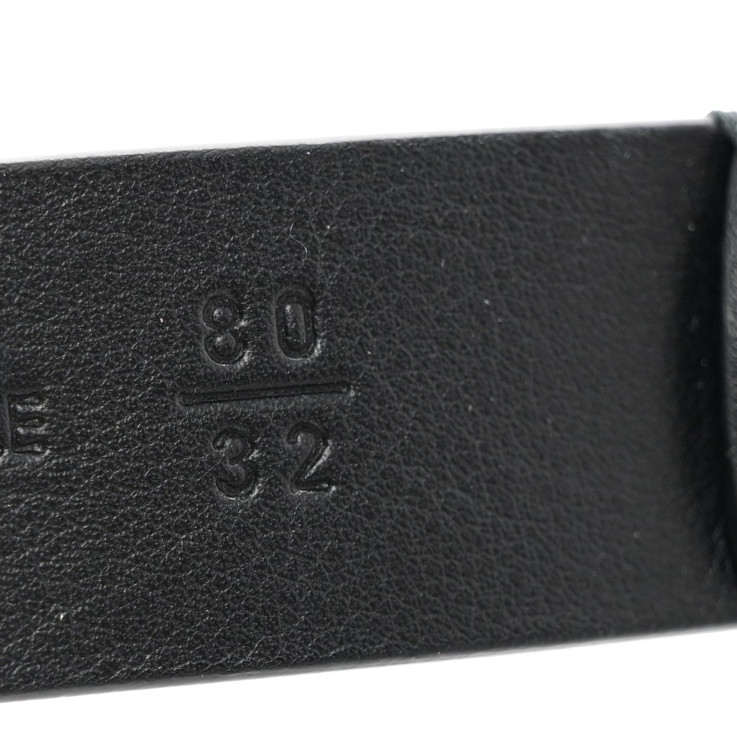 Calfskin CC Belt Black