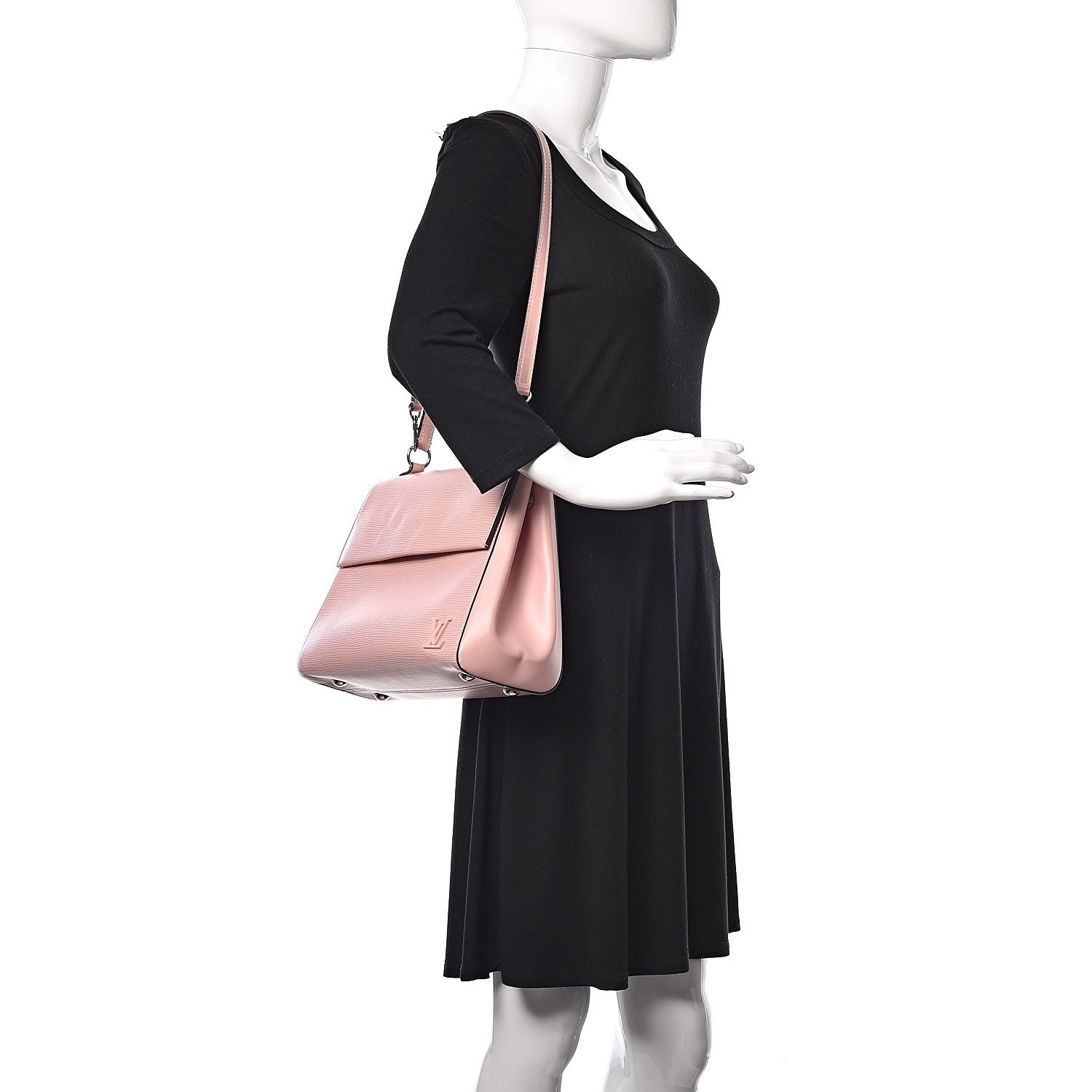 Louis Vuitton Epi Cluny MM Rose Ballerine 2 of 13