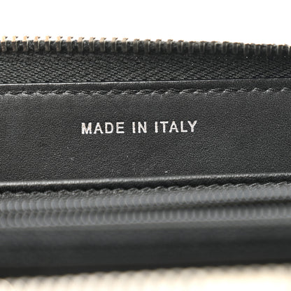 Chanel Caviar Patent Small CC Contour Zip Around Wallet Black 8 of 11
