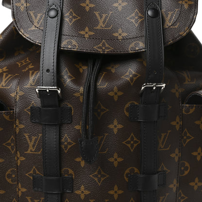 Louis Vuitton Monogram Macassar Christopher MM Backpack 13 of 19
