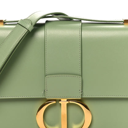 Christian Dior Smooth Calfskin 30 Montaigne Flap Bag Mint Green 7 of 10