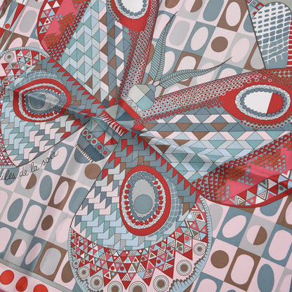 Hermes Silk Les Ailes De La Soie Scarf 90 8 of 10